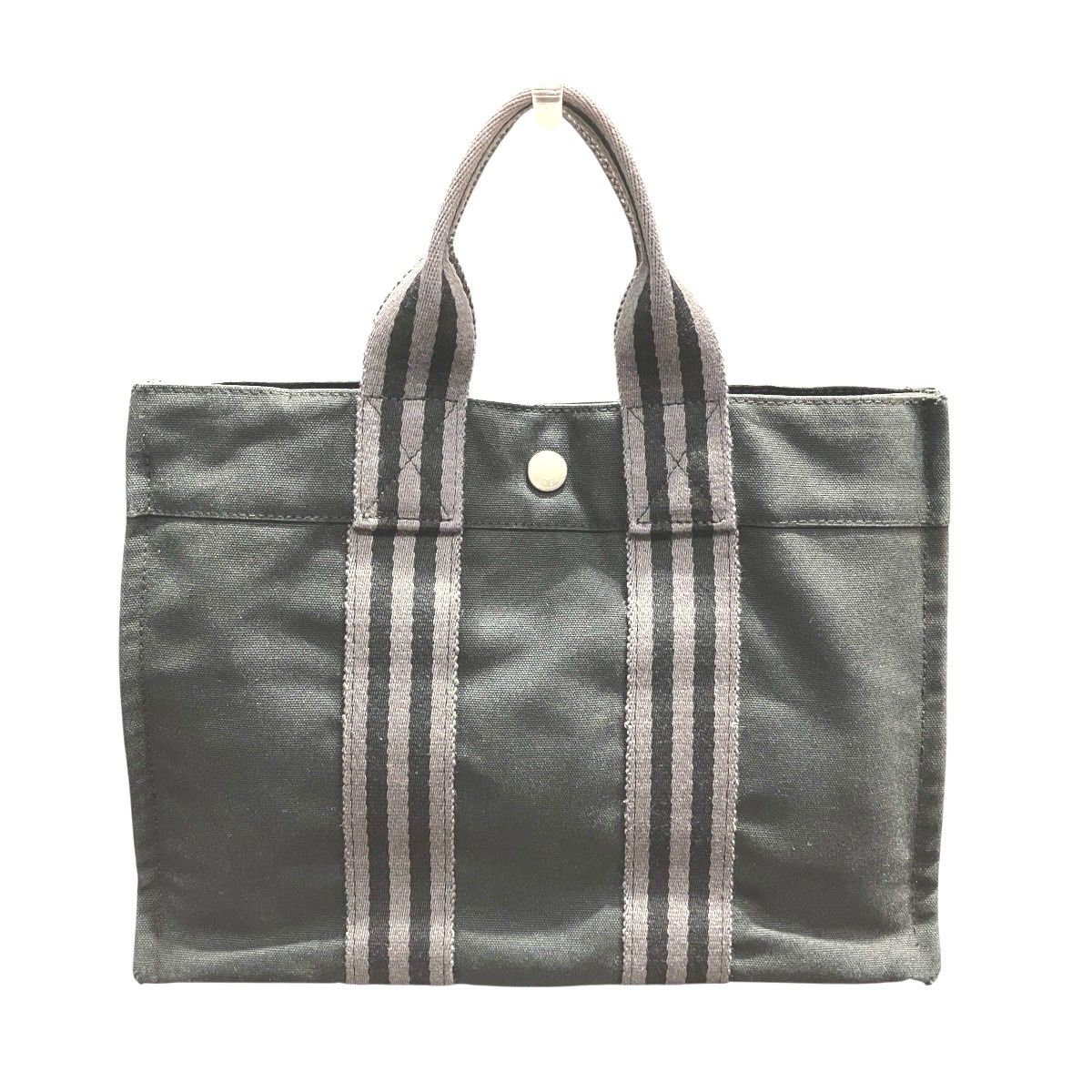 エルメス HERMES フールトゥPM トートバッグ キャンバス ユニセックス