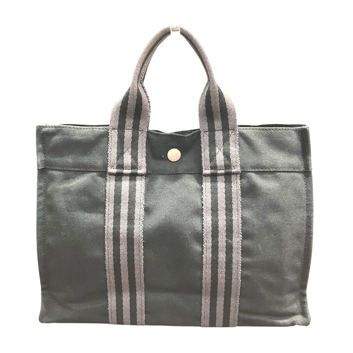 エルメス HERMES フールトゥPM トートバッグ キャンバス ユニセックス 
