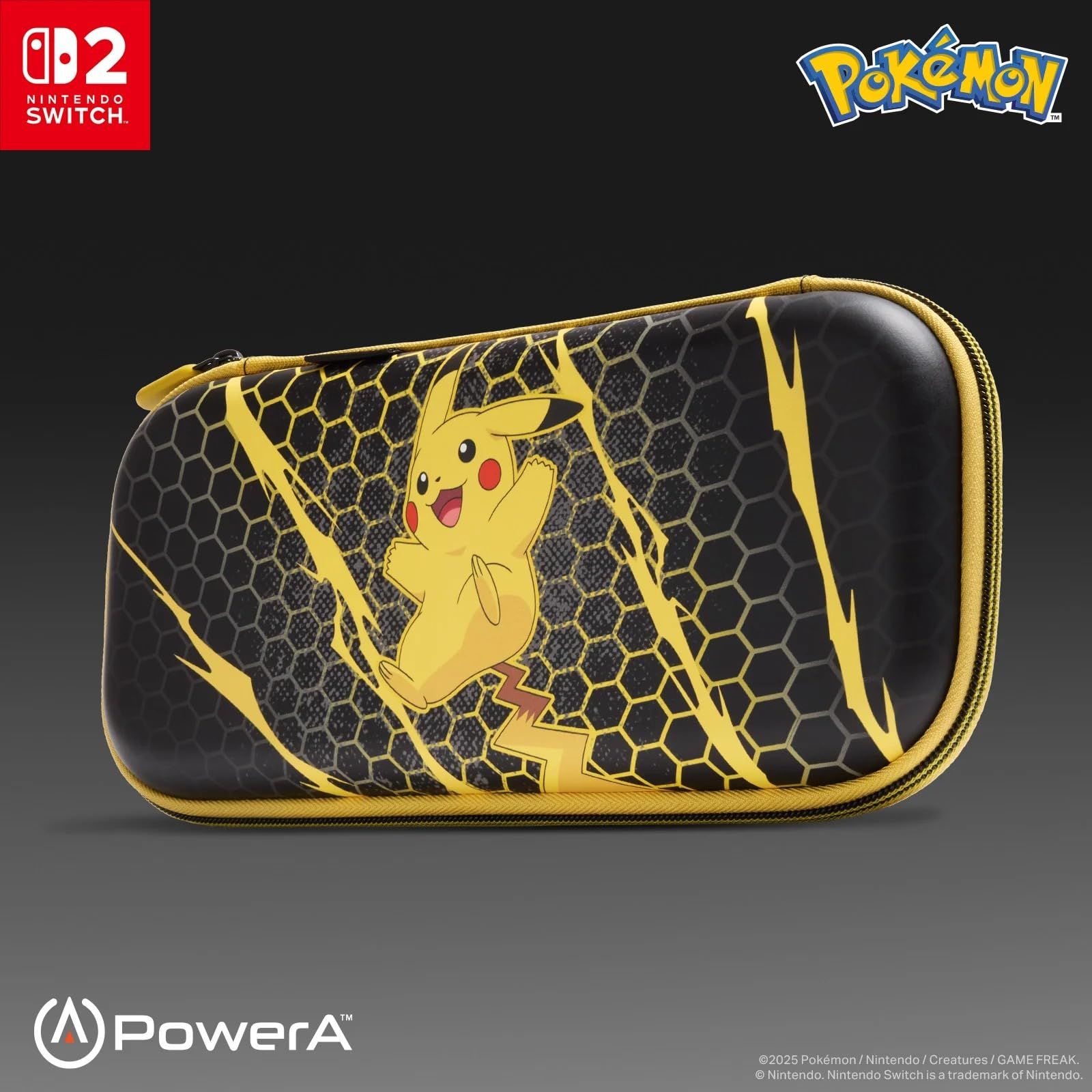 PowerA Nintendo Switch 2用スリムケース, ピカチュウストーム, ピカチュウストーム [ピカチュウストーム]