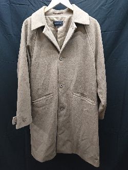 ◇ GLOBAL WORK グローバルワーク 起毛　裏地　シンプル 長袖 コート サイズM ブラウン系 メンズ E 【1301260051054】