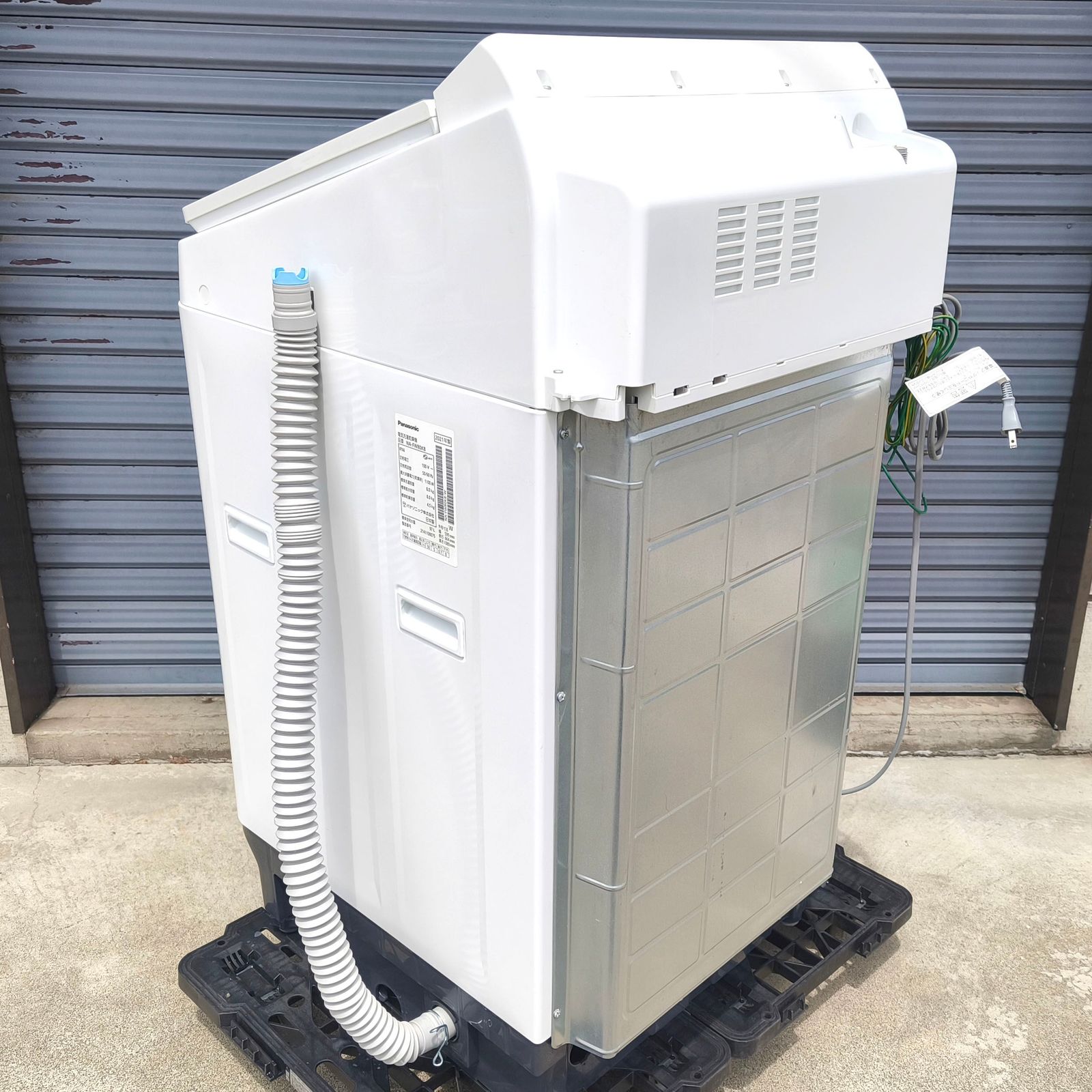 Panasonic(パナソニック)・電気洗濯乾燥機・NA-FW80K8・2021年製・8.0kg・風呂ホース付・No.250912-30・梱包サイズ260 Panasonic(パナソニック)・電気洗濯乾燥機・NA-FW80K8・2021年製・8.0kg・風呂ホース付・No.250912-30・梱包サイズ260