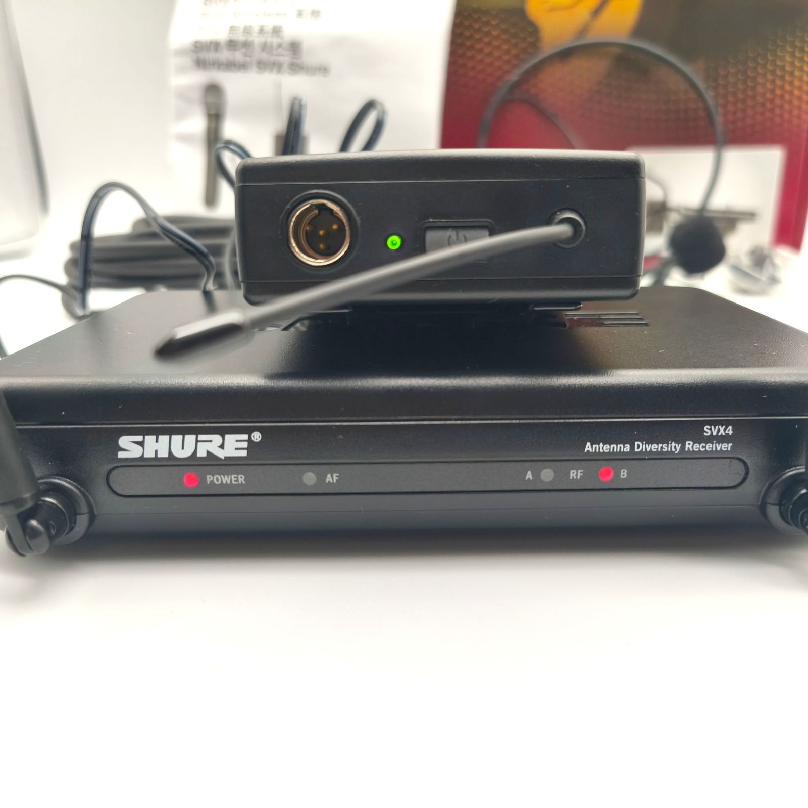 SHURE(シュア)・SVX・ワイヤレスマイクシステム・マイク欠品・No.260424-07・梱包サイズ100