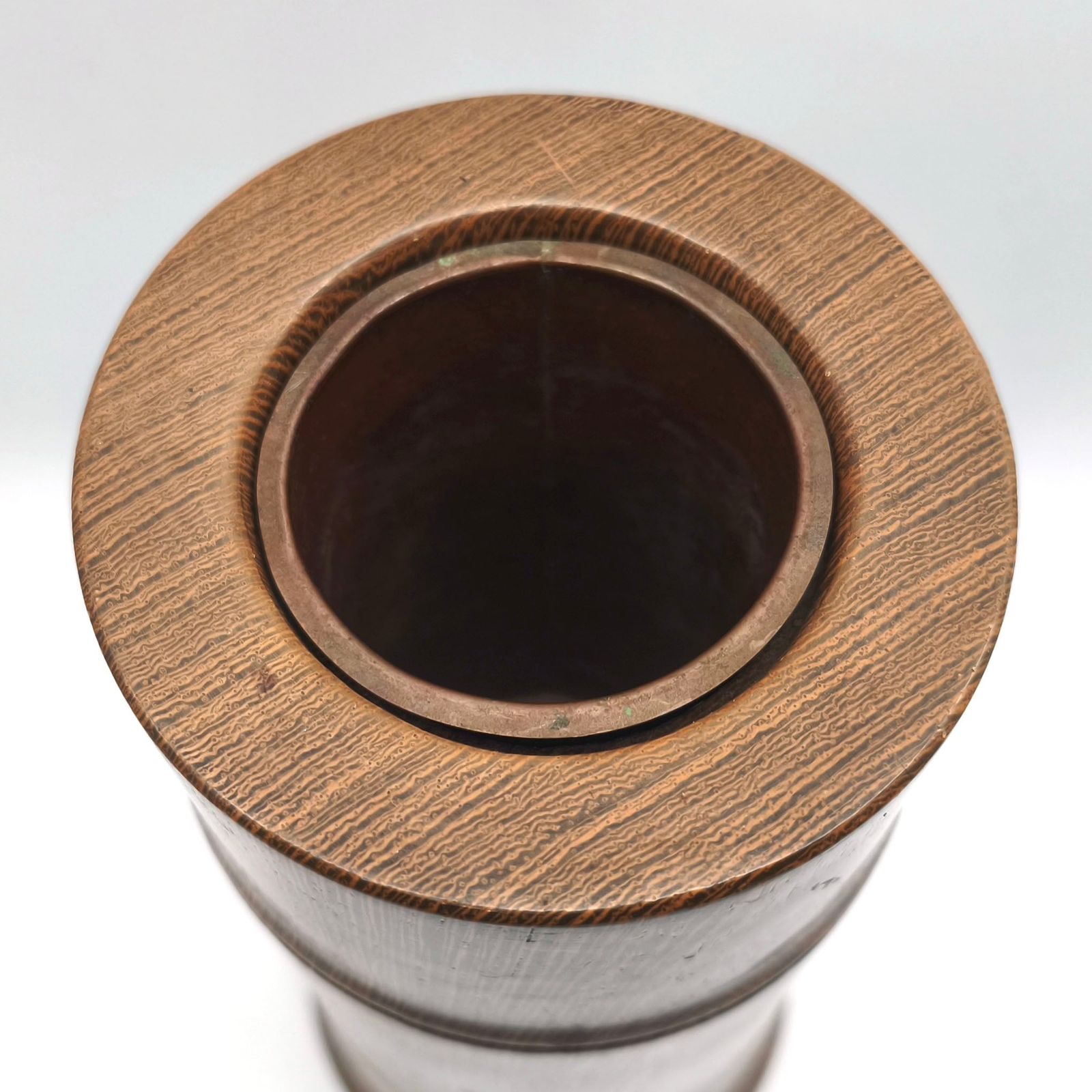 木製花器・竹型・フラワーベース・No.260424-43・梱包サイズ60 木製花器・竹型・フラワーベース・No.260424-43・梱包サイズ60
