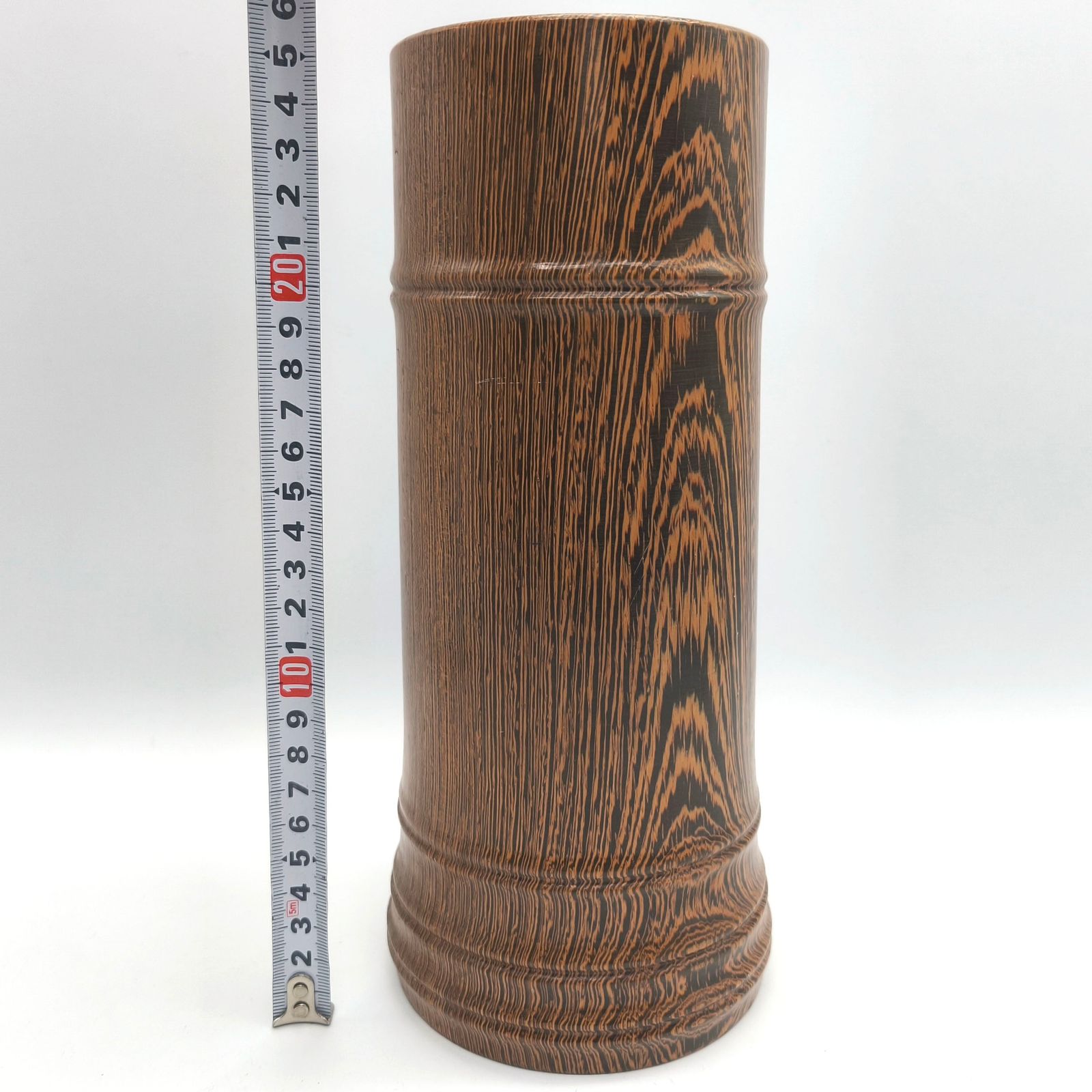 木製花器・竹型・フラワーベース・No.260424-43・梱包サイズ60 木製花器・竹型・フラワーベース・No.260424-43・梱包サイズ60