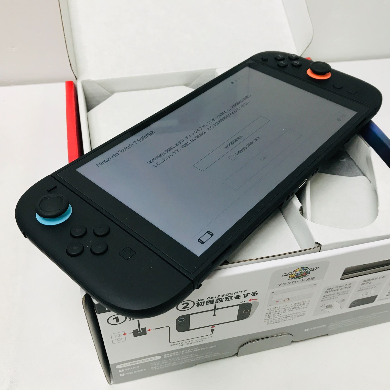 Nintendo Switch2　マリオカートセット　ニンテンドースイッチ2　日本語.国内専用　※マリオカート使用不可　初期化済み　本体　A01-224