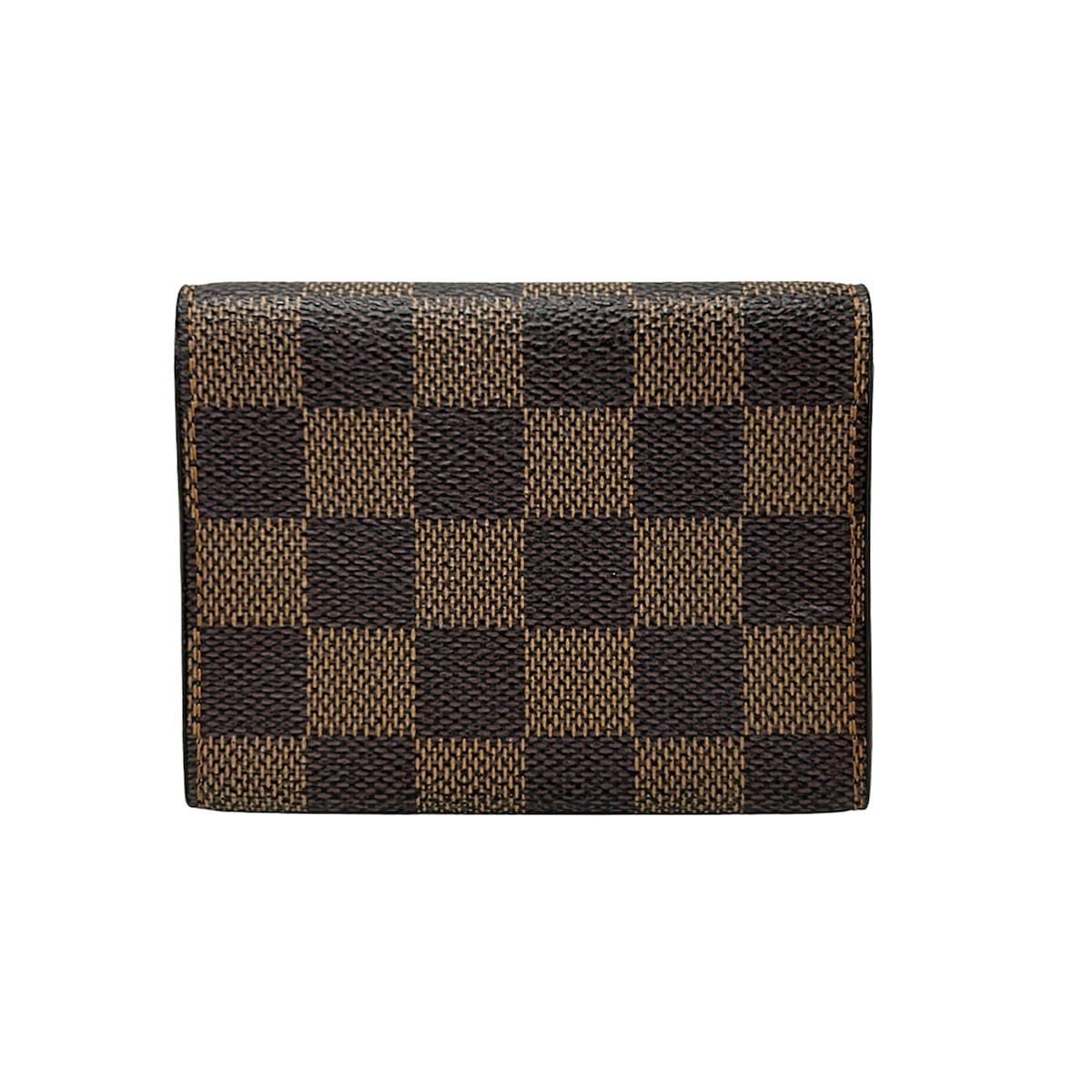 LOUIS VUITTON(ルイヴィトン) カードケース ダミエ美品 アンヴェロップカルトドゥヴィジット N62920 エベヌ LOUIS VUITTON(ルイヴィトン) カードケース ダミエ美品 アンヴェロップカルトドゥヴィジット N62920 エベヌ
