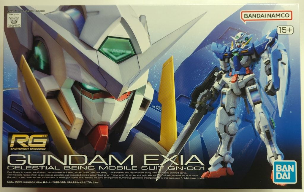 BANDAI SPIRITS RG 1/144 バンダイナムコ版 ガンダムエクシア/15+表記 15