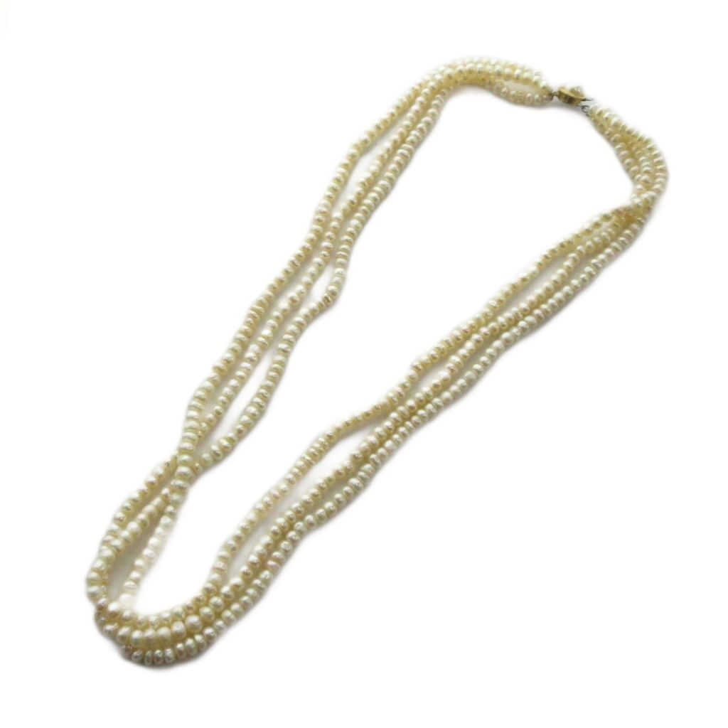 ノーブランド品 ネックレス アクセサリー パール 真珠 白 ホワイト ■GY18 /MQ