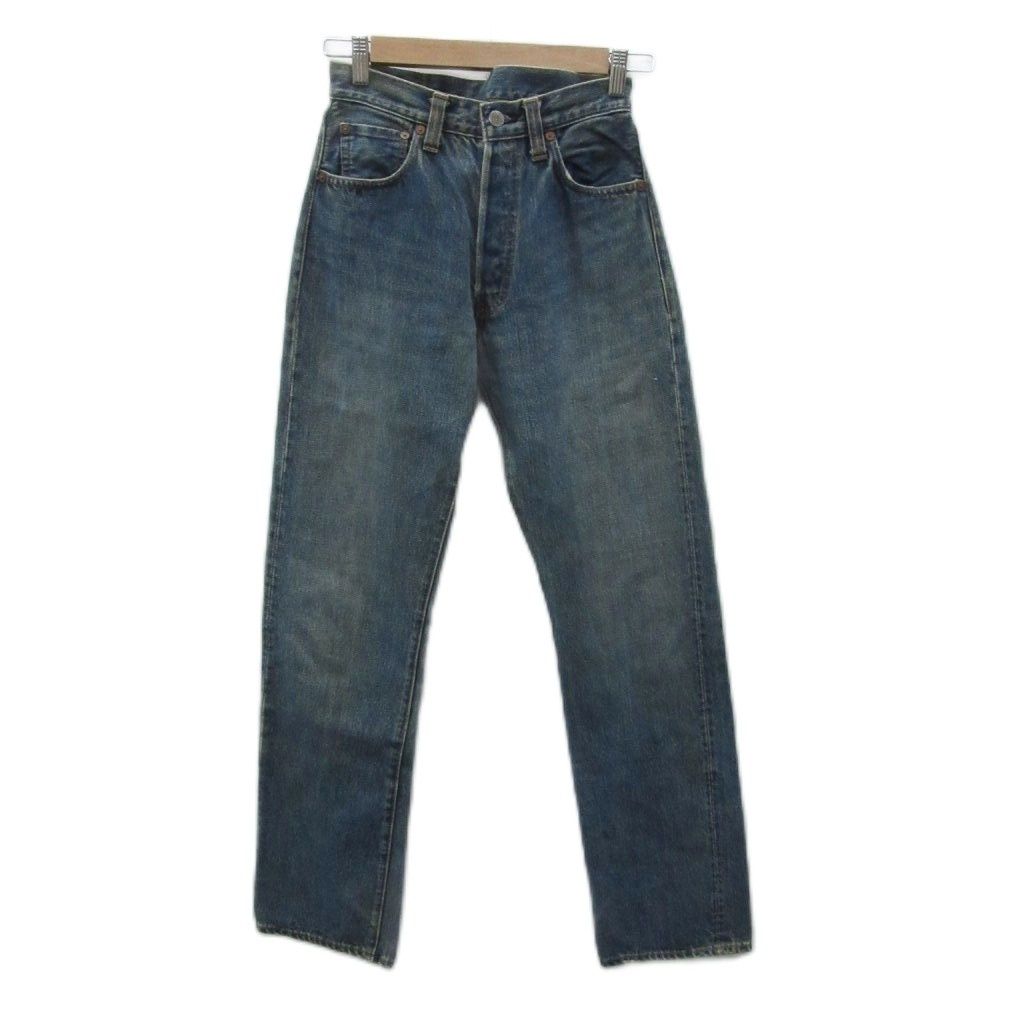 リーバイス Levi's ビッグE デニムパンツ ジーンズ ストレート ボタンフライ W30 L36 青 ブルー ウォッシュ加工 /SM32 ■GY99