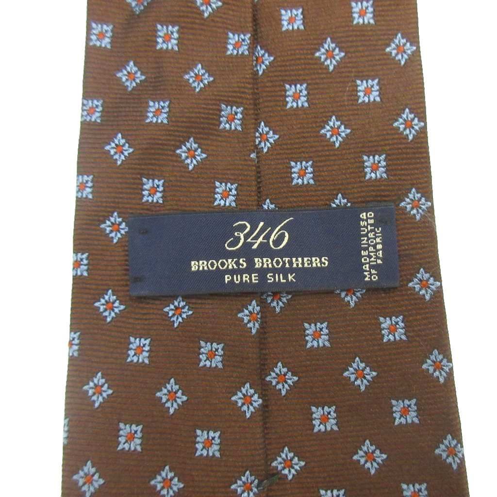 ブルックスブラザーズ BROOKS BROTHERS ネクタイ 絹 シルク ワイドタイ