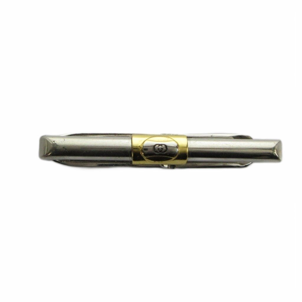 グッチ GUCCI ネクタイピン アクセサリー ロゴ シルバー色 ■GY18 /MQ ■OH