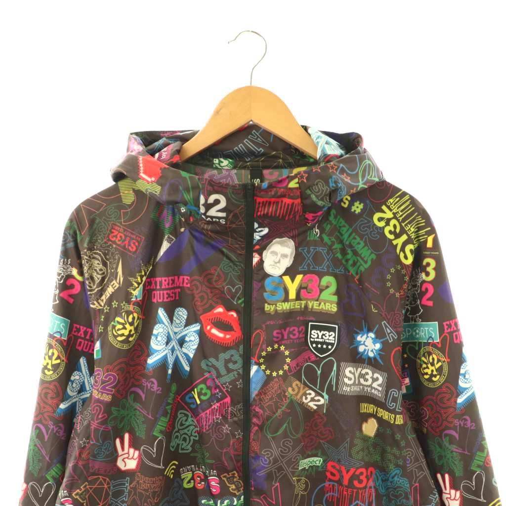 エスワイサーティトゥ SY32 PRINT WINDBREAKER ジャケット ウィンド