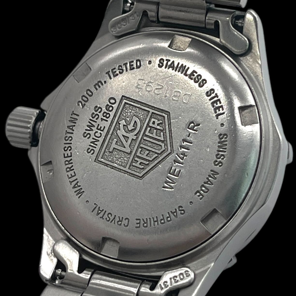 新品電池 稼働品 TAG HEUER タグホイヤー レディース腕時計 WE1411-R 