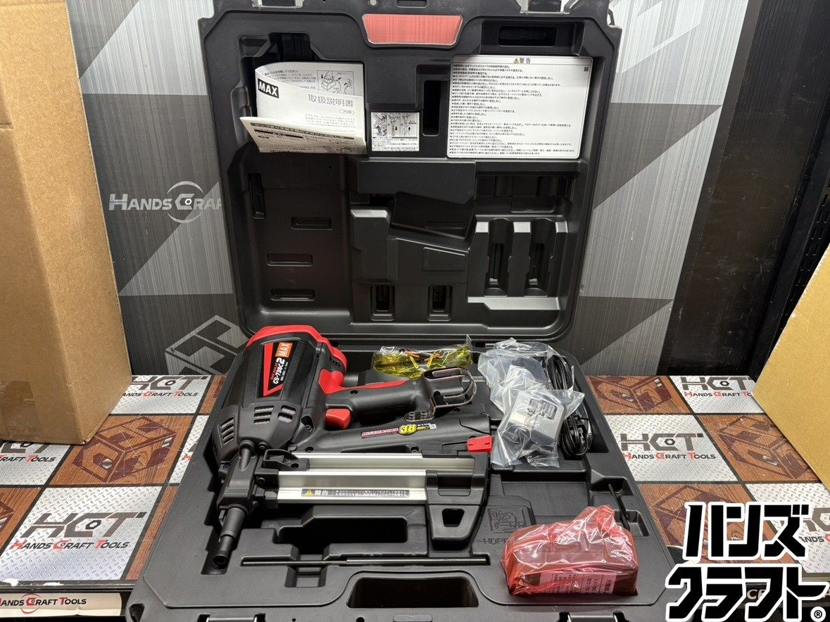 〇【送料無料】【未使用】マックス MAX GS-738C2 ピン打機 ガスネイラ 