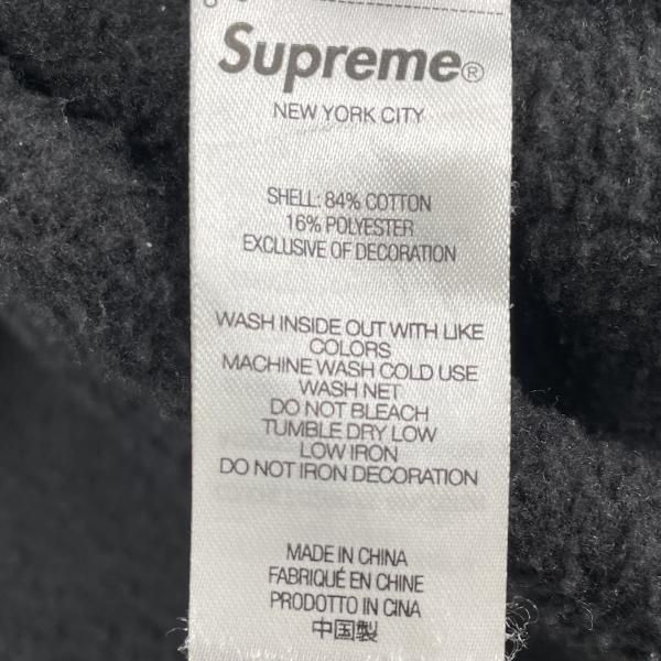 中古】Supreme 24AW Satin Applique Hooded Sweatshirt サイズM