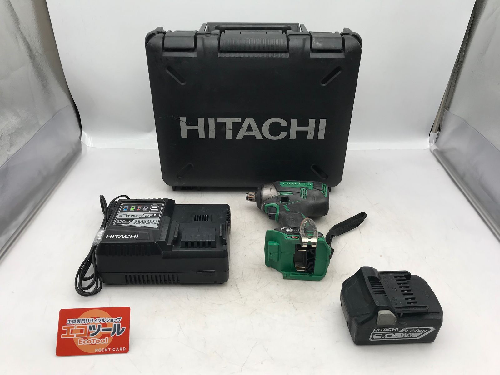 【中古品】HiKOKI/ハイコーキ DL(2LJCK)(L) ☆ コードレスインパクトレンチ [IT_BZJQS][小牧][M04]