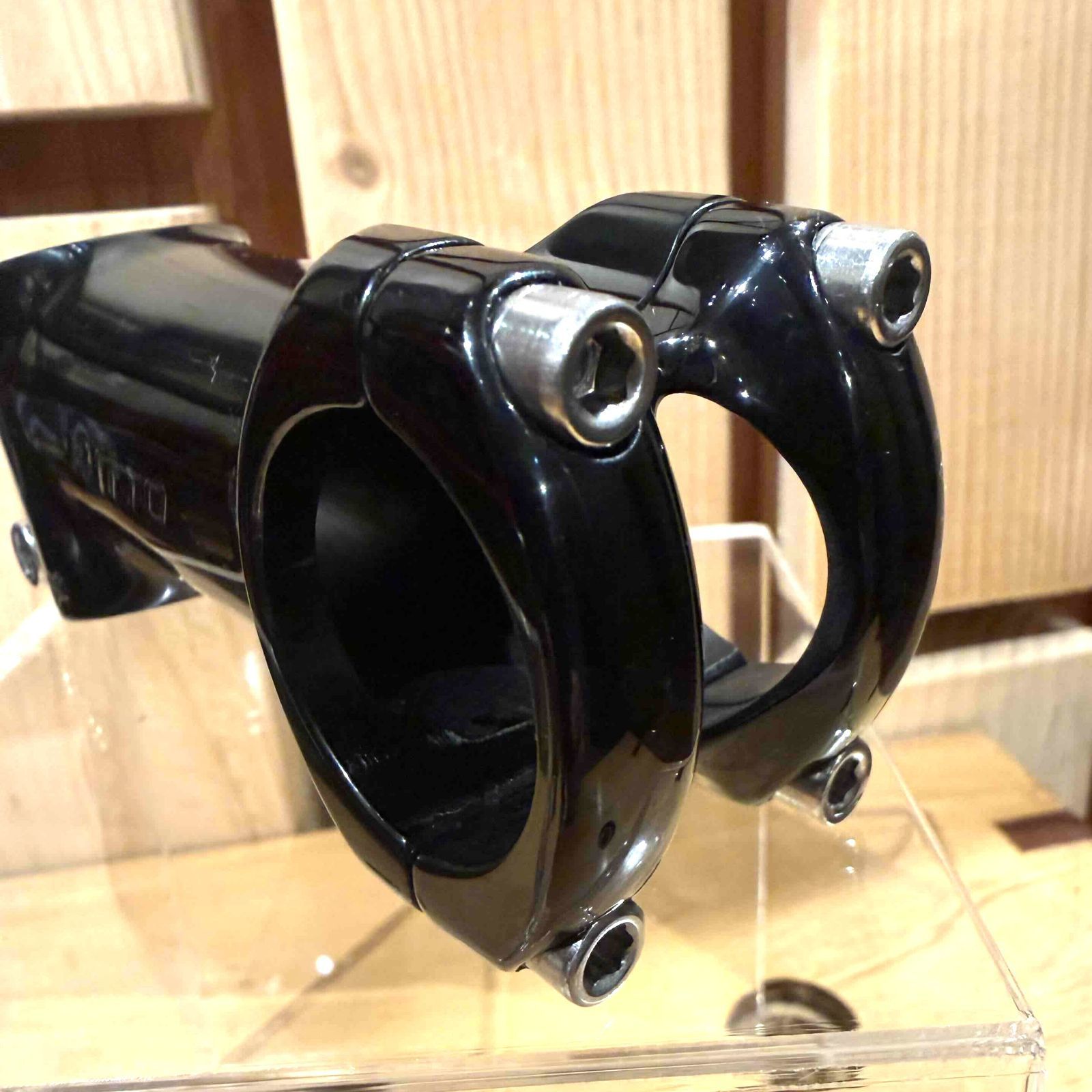 Used】Nitto 日東 UI-27 BX ステム 80mm 73° ブラック 31.8mm アルミ