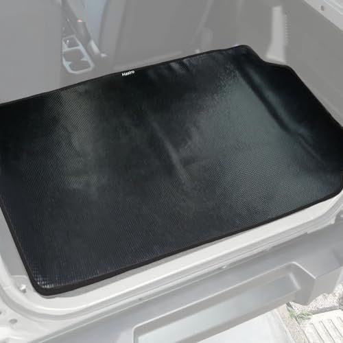 新型ジムニー適合 トランク マット 撥水 ゲッジマット 汚れ防止 ラゲッジルームマット 防キズ 防汚 荷台マット 滑り止め ラゲッジルームシート 簡単設置 車中泊 リアマット 荷物置き jb64 jb74 専用サイズ 黒as ab7bb619