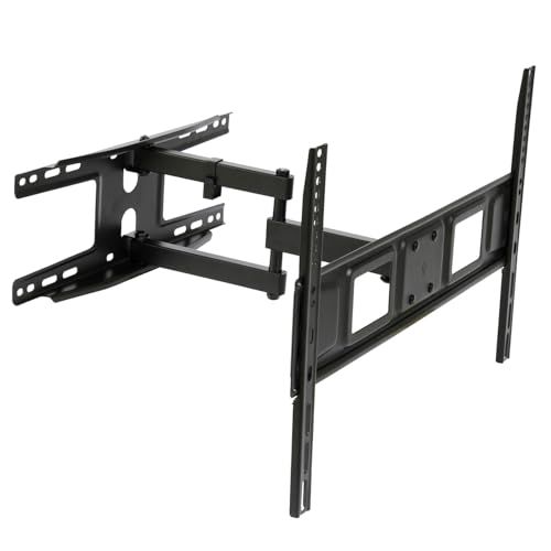 エレコム 壁掛けテレビ金具 フルモーション式 37?70インチ対応 【上下・左右・回転】 耐荷重35kg ケーブルホルダー付き ブラック TWM-FW01BK(沖縄・離島の方不可) f4c42920