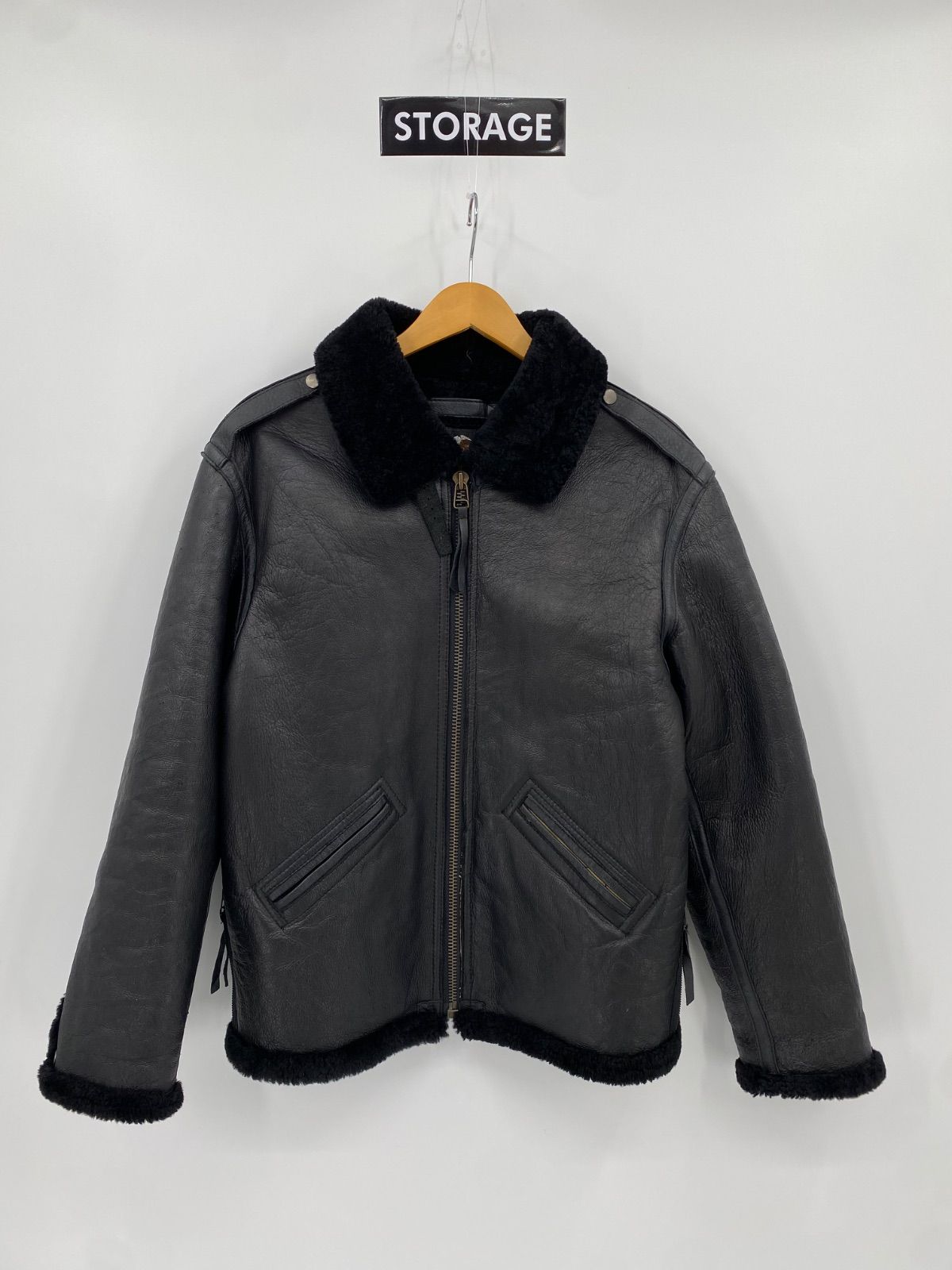 古着】Harley Davidson Sheepskin Jacket L ハーレーダヴィッドソン 