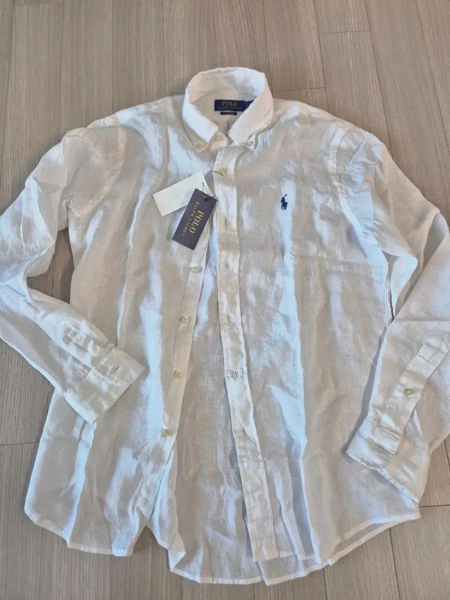 新品) 正規品 ポロ ラルフローレン リネン シャツ 95