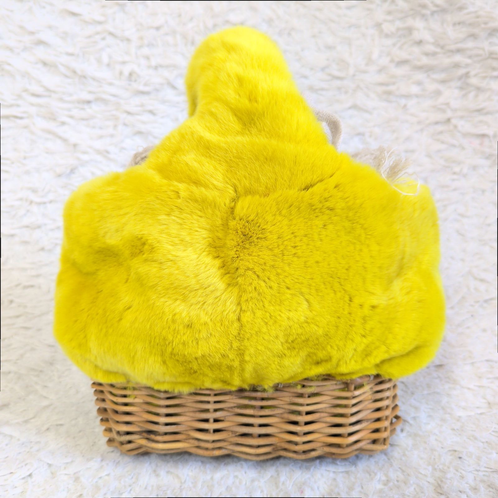 希少✨美品✨️eb.a.gos エバゴス ebagos ファーカゴバッグ ボア 籠 希少✨美品✨️eb.a.gos エバゴス ebagos ファーカゴバッグ ボア 籠