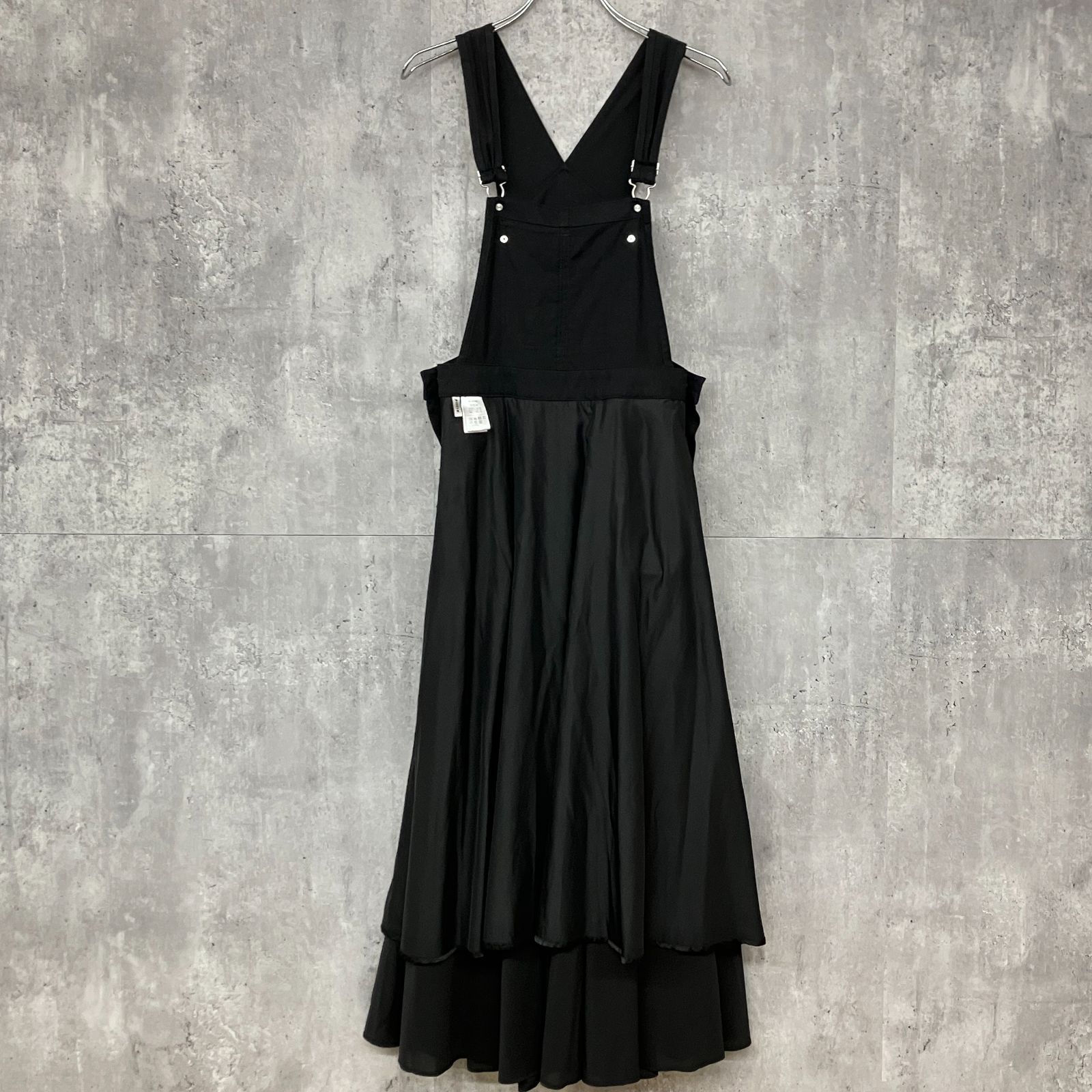 PICCIN ピッチン チュール切替 ジャンパースカート サロペット 