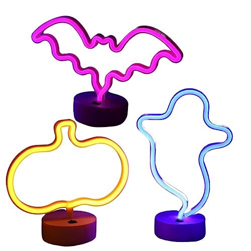 monoii ハロウィン 飾り ライト 3点セット ハロウィーン led 置物 飾り付け インテリア 小物 e0327 国内発送 e5806e38