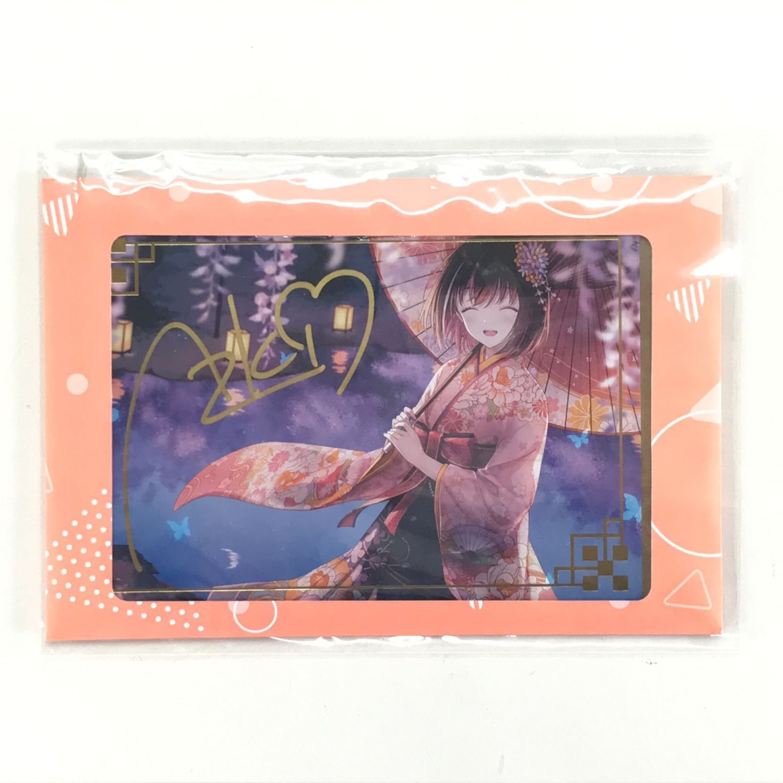 ホロライブ AZKi 直筆サイン入りポストカード □COVER グッズ AZKi 直筆サイン入りHiten描き下ろしポストカード