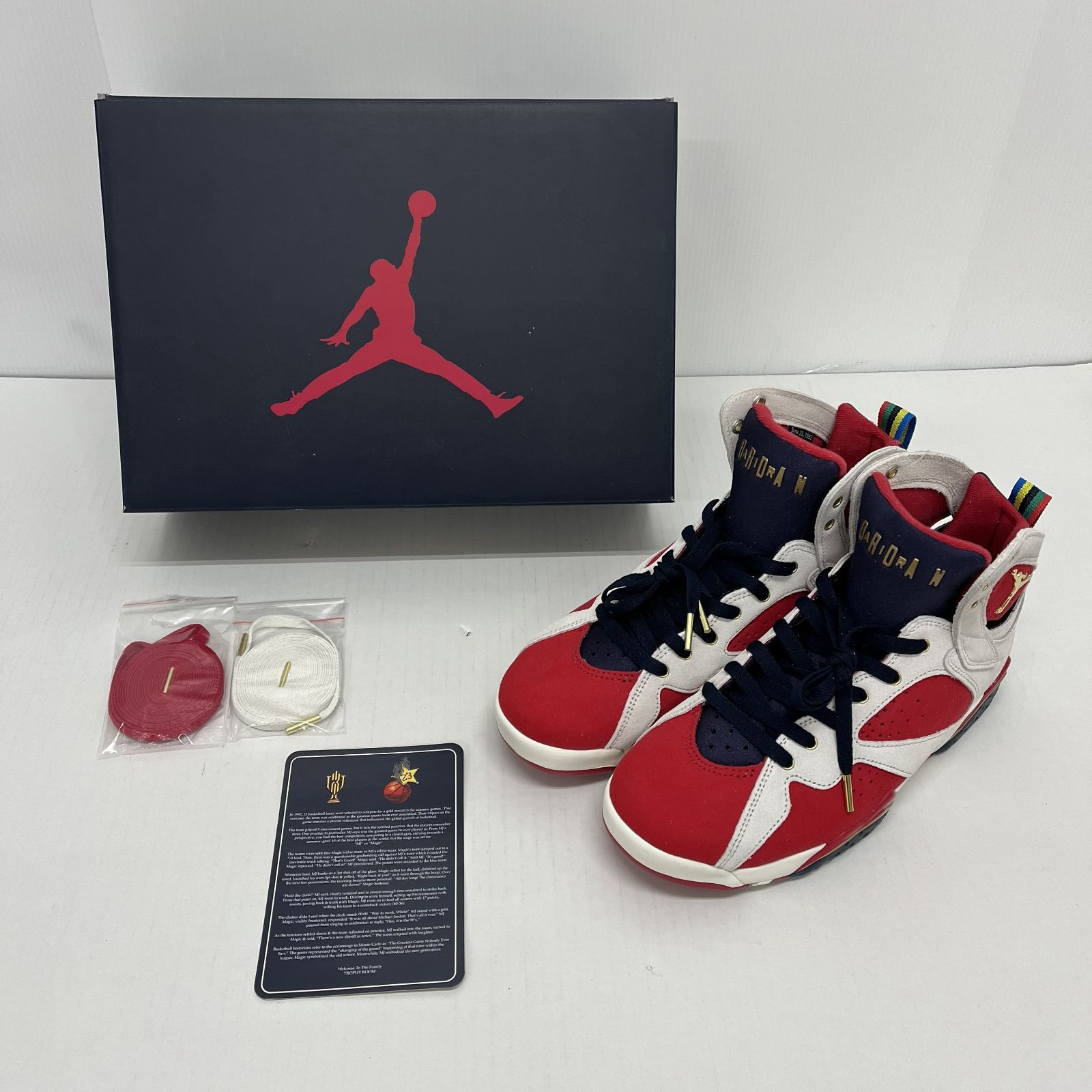 N153[08]Y4671(スニーカー) Trophy Room×Nike Air Jordan 7 