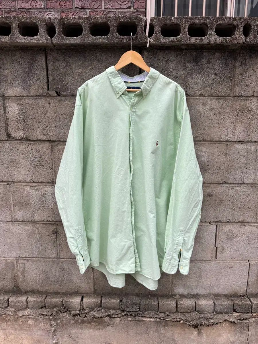 POLO RALPH LAUREN ポロラルフローレン ヴィンテージ オーバーサイズ Oxford（オックスフォード) シャツ 3XL
