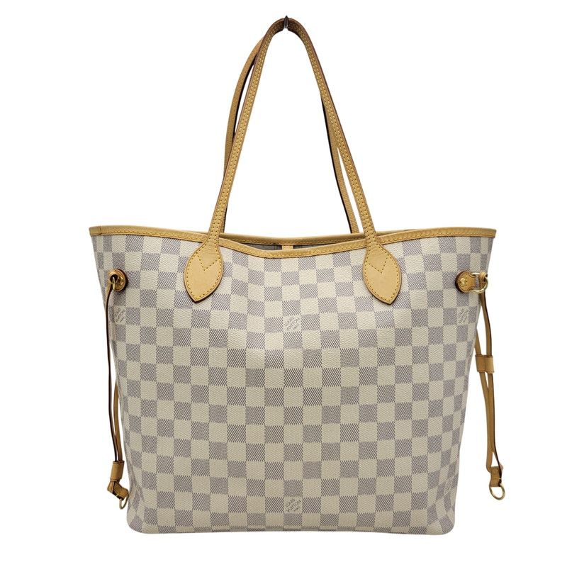 【中古品】 LOUIS VUITTON ルイ・ヴィトン N51107 旧型 ダミエ・アズール ネヴァーフルMM トートバッグ 【179-260516-kh-12-izu】