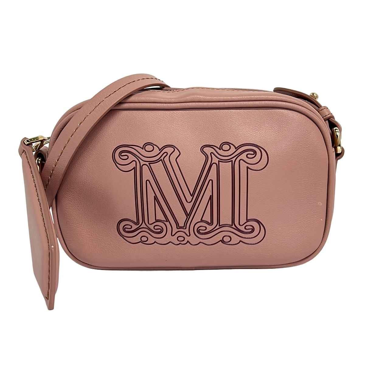 Max Mara(マックスマーラ) ショルダーバッグ - ピンクベージュ