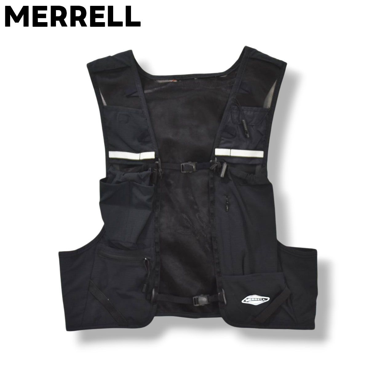 メレル MERRELL トレイル ランニング　ハイドレーション パック リュック x ベスト 一体型 L－XL ブラック アウトドア ギア アクティビティ メンズ レディース ユニセックス 男女兼用