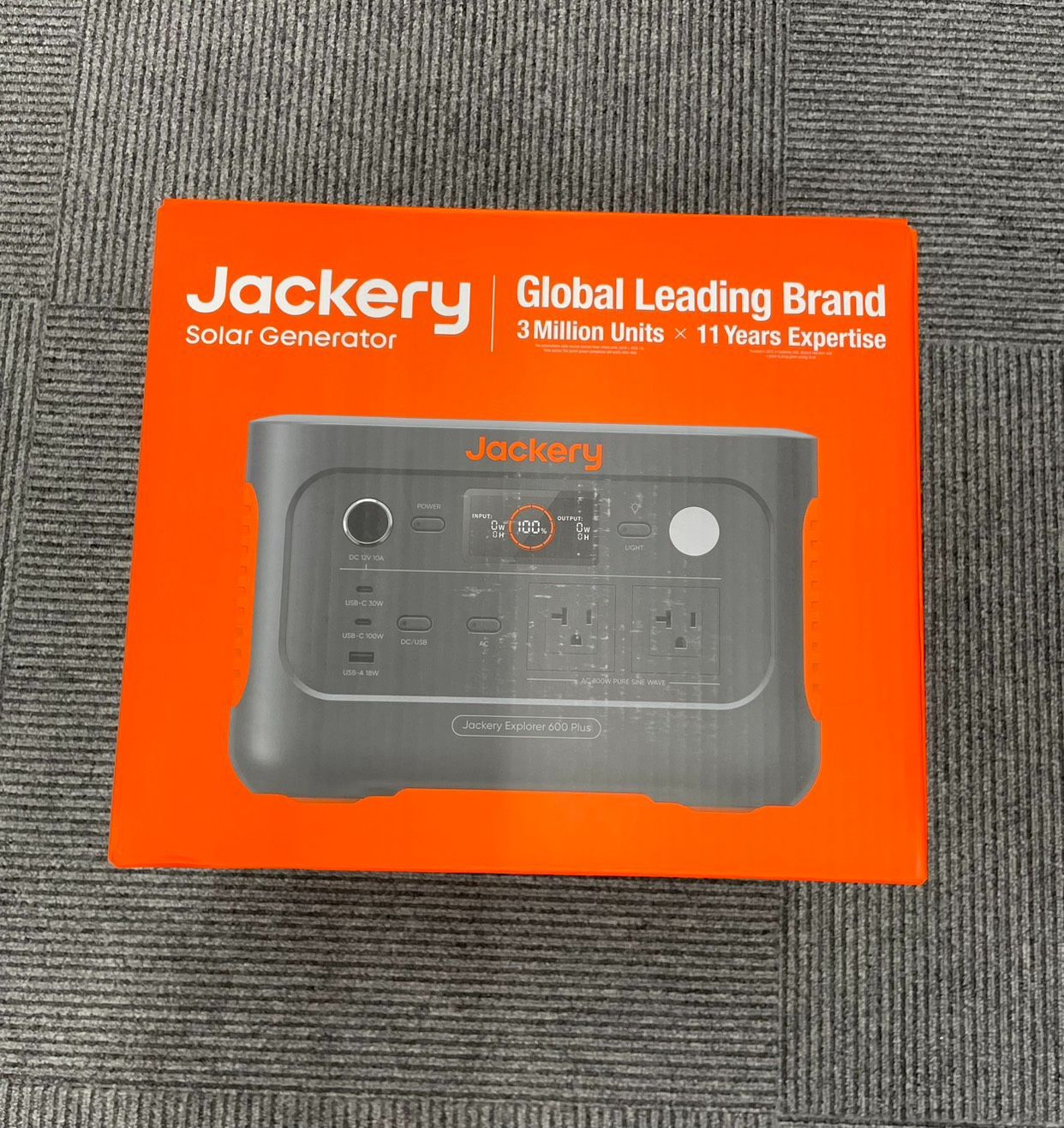 【未開封品】Jackery ポーダブル電源 600 Plus