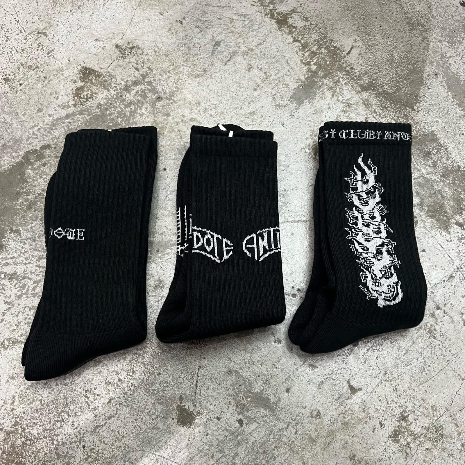 参考上代11000円 未使用 ANTIDOTE BUYERS CLUB 3 Pack Socks ソックス