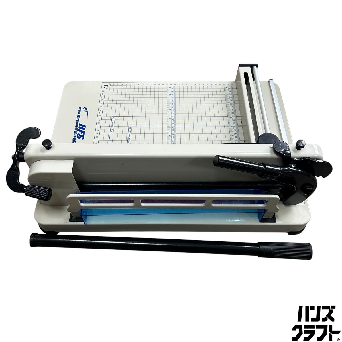 ▼【中古美品】HFS 大型裁断機 ペーパーカッター A4用紙まで可能