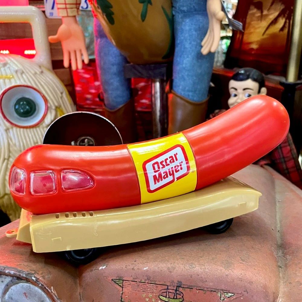 ヴィンテージ Oscar Mayer Toy オスカーメイヤー ウィンナーモービル 貯金箱 アメリカン雑貨