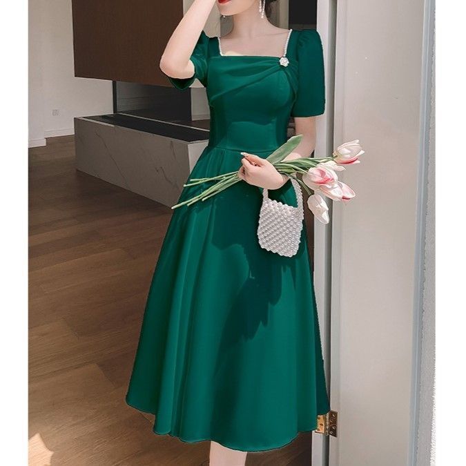 新品 パーティードレス 結婚式 結婚式のお呼ばれ お呼ばれドレス 0代 0代 0代 ワンピース ロング ドレス フォーマルドレス 二次会 パーティー お呼ばれ 袖あり お呼ばれ フォーマル フォーマルワンピース エレガント おしゃれ シンプル 07