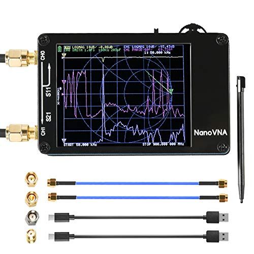 【新品】ベクトルネットワークアナライザー50KHz-1.5GHz短波2.8インチフルビューアングルLCDディスプレイMFHF VHFUHFアンテナアナライザー 3518cde5