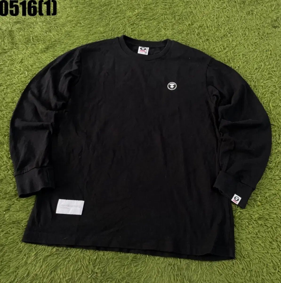エイプ ブラック 長袖Tシャツ XL