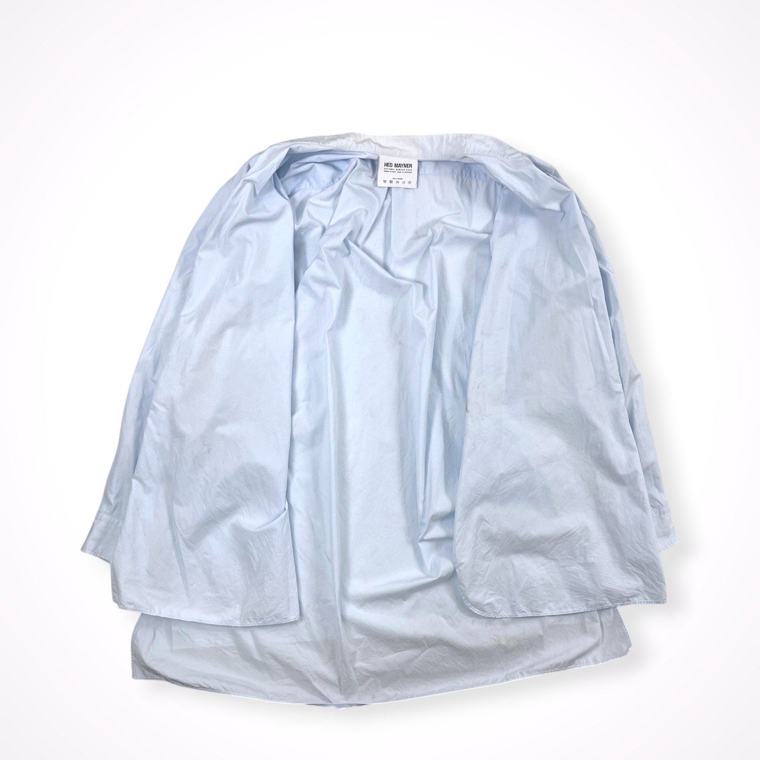 HED MAYNER / ノーカラービッグシャツ 20AW SIZE:S - メルカリ
