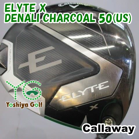 ドライバー キャロウェイ ELYTE X/DENALI CHARCOAL 50(US)/5.5/10.5[148696]