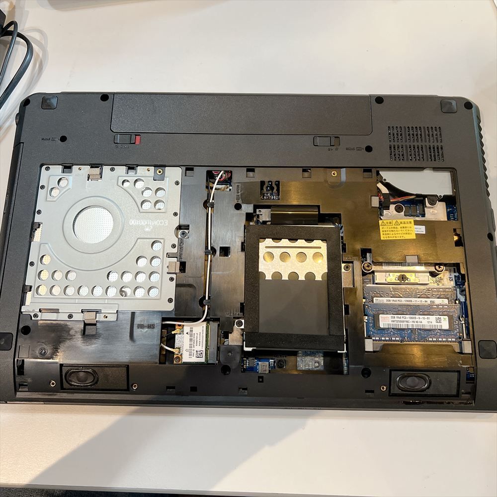 ジャンクPC】 NEC Versapro VK15EF-F ノートPC メモリ4GB HDDなし HJ