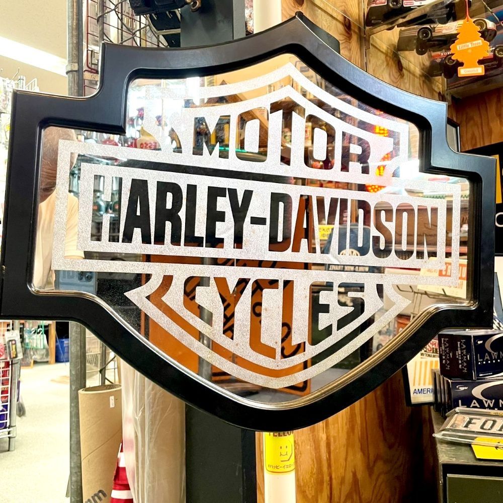 Harley-Davidson パブミラー バー＆シールド / ハーレーダビッドソン