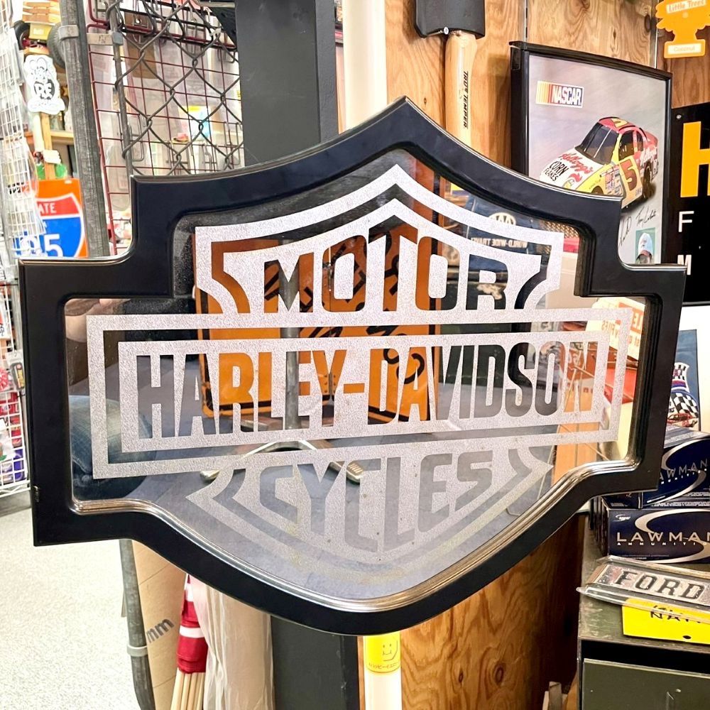 Harley-Davidson パブミラー バー＆シールド / ハーレーダビッドソン