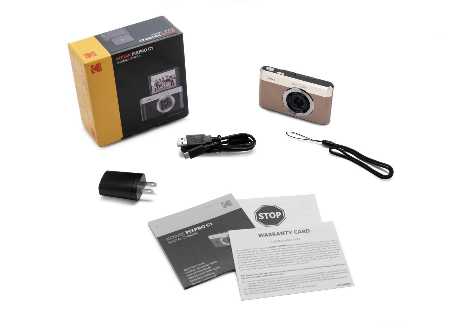 KODAK Pixpro C1 – 超コンパクトデジタルカメラ| 13MP BSI CMOS、4倍 