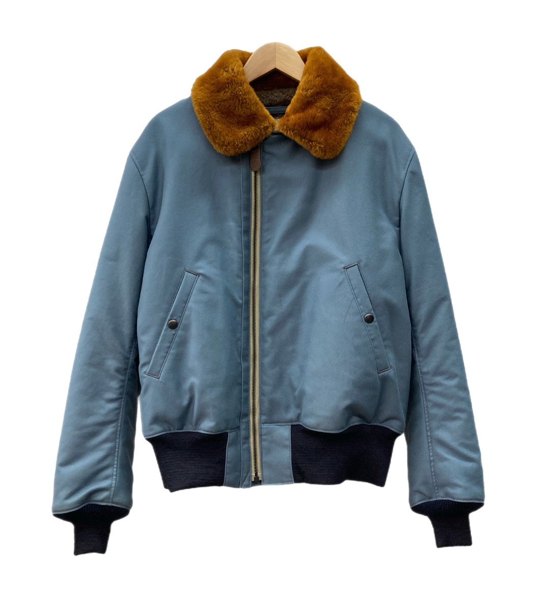 トイズマッコイ TOYS McCOY TYPE B-15 Flight Jacket フライトジャケット テストサンプル ミリタリー ペイント フィ―タイル・マートル 水色 TMJ1327 サイズ40 ジャケット ブルー 104MT-3133
