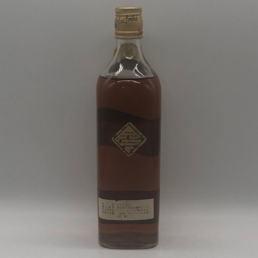 ジョニーウォーカー ブラックラベル 金キャップ 760ml 43% - メルカリ