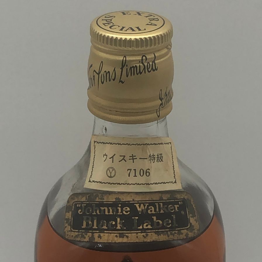ジョニーウォーカー ブラックラベル 金キャップ 760ml 43% - メルカリ